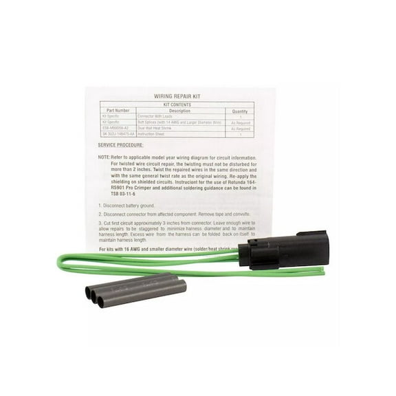 License Lamp Connector - Compatible with 2020 - 2021 Ford Transit-350