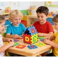 thumbnail image 4 of Colorful Foam Puzzle Floor Mat - Number & Alphabet Puzzle Tiles, 36 Pieces Educational Math Toy, Soft Foam Puzzle Pieces for Home Play, Multicolor, 5*5in, 4 of 10