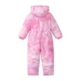 thumbnail image 3 of Mrzhqd Coat For Girls Toddler Size 4-5 Years Kids Boys Winter Thicken Hooded Jacket Snowsuit Child Windproof Warm Jumpsuit Snow Wear Long Sleeve Crew Neck Cute Print Girl Coat Pink, 3 of 8