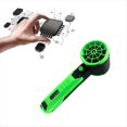 thumbnail image 3 of Ventilador Soplador Violento para Automóvil Motor Sin Escobillas 64 mm Empuje 8000 MAh 1000 G Ventilador Conducto Industrial Limpiador para Automóvil, Negro-Verde, 3 of 6
