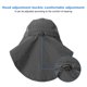 thumbnail image 5 of Sombrero Pesca Al Aire Libre Con Malla Protectora para El Cuello Senderismo (gris Claro), 5 of 6