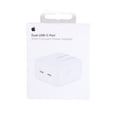 thumbnail image 5 of Apple 35W Dual USB-C Port Compact Power Adapter Fast Charger for iPhone, iPad, Airpods, Apple Watch, and more, 5 of 5