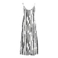 thumbnail image 4 of Generic Women's Summer Maxi Dress Casual V-Neck Sleeveless Bohemian Spaghetti Strap Floral Long Maxi Dress, 4 of 4