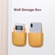 thumbnail image 5 of Organizador Caja de almacenamiento de pared, soporte para enchufe de teléfono, organizador de escritorio, soporte (amarillo) Tmvgtek Libre de BPA, 5 of 9