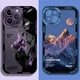 thumbnail image 2 of Funda de teléfono con paisaje Natural para iPhone, carcasa a prueba de golpes, color púrpura, azul, atardecer, nieve, montaña, 14, 13, 12, 11 Pro Max, XR, X, XS, 2 of 4
