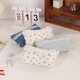 thumbnail image 2 of Canvas Pencil Case Floral Print Pencil Box Large Capacity Pen Bag School Office Supplies For Students Spacious Storage Multicolor, 2 of 4