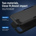 thumbnail image 5 of [PST] iPhone 17e / 16e Hard Case, Dual Layers Heavy Duty Rubber Armor Bumper Hard Case Cover, 5 of 5
