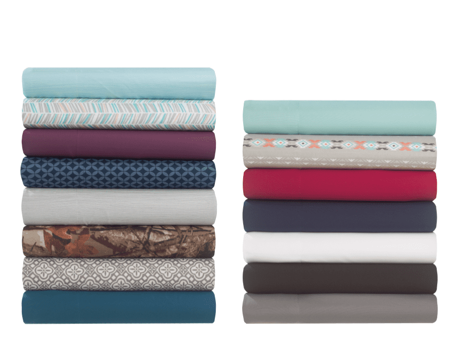 Mainstays Microfiber Bedding Sheet Set, Arctic White, Twin/Twin XL