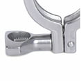 thumbnail image 3 of 1.5" Tri Clamp Clover Sanitary Fits 50.5MM OD Ferrule 20Pack Stainless Steel 20 Pack 1.5"Tri Clamp Clover Sanitary Fits 50.5MM OD Ferrule Stainless Steel 304 Heavy Duty Tri Clamp Single Pin, 3 of 12