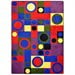 thumbnail image 2 of Joy Carpets Kid Essentials City Block 10'9" x 13'2" Area Rug in Color Red, 2 of 2