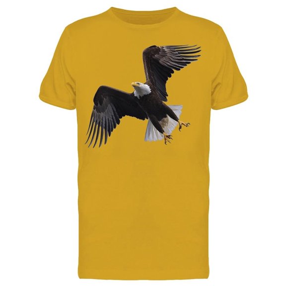 Bald Eagle Flying Upwards Tee Men's -Image by Shutterstock
