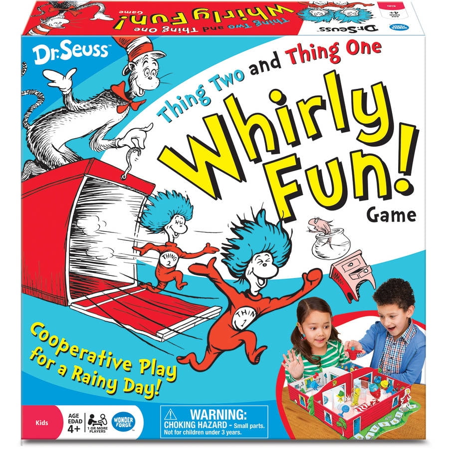 Dr Seuss Thing Two And Thing One Whirly Fun Game Walmart Com Walmart Com