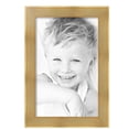 thumbnail image 2 of ArtToFrames 14" x 22" Precious Metals Pale Gold Picture Frame, 14x22 inch Gold Wood Poster Frame (WOM-5222),  Pack, 2 of 7