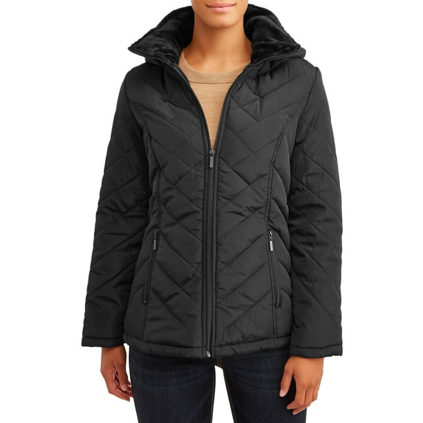 Big Chill Big Chill Women's Quilted Heavy Puffer Jacket