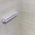 thumbnail image 4 of 5 Line12ft Retractable Clotheslines Clothes Airer Wash Line Home Laundry Wall Mount Indoor Outdoor Dryer, 4 of 10