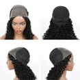 thumbnail image 3 of Short Bob Glueless Wigs Brazilian Human Hair 7x6 Loose Deep Wave Lace Wig, 3 of 7