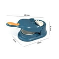 thumbnail image 2 of Vikakiooze Dumpling Maker, Multifunctional Dumpling Dough Press Mold Set with Ring Cutter and Spoon, 2 of 7