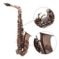 thumbnail image 2 of Saxofón Profesional Red Bend Bronce Eb E-flat Alto saxofón Abulón Shell Dominante Patrón Carve con el Caso Guantes Paño de Limpieza Correas Cepillo Irfora Saxofón, 2 of 7