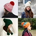 thumbnail image 3 of Dalrosia 10PCS Large Yarn Pom Poms for Crafts 3 Inch Acrylic Yarn Balls Fuzzy Pompoms DIY Large Pom Pom Balls for Hats Handmade Arts Holiday Party Hanging Decoration, 3 of 6