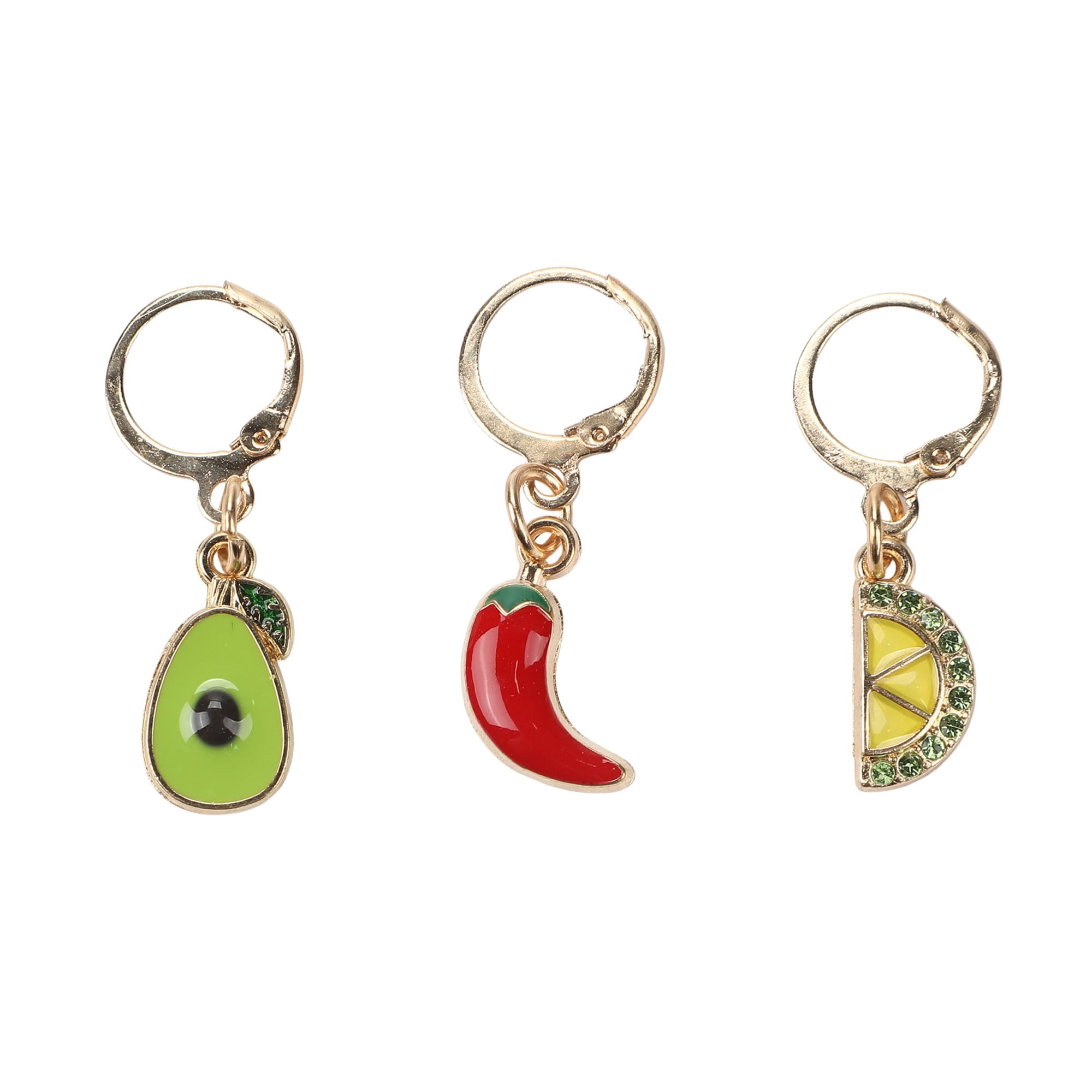 Packed Party Cool & Spicy Shoe Charm Set (3 Piece)