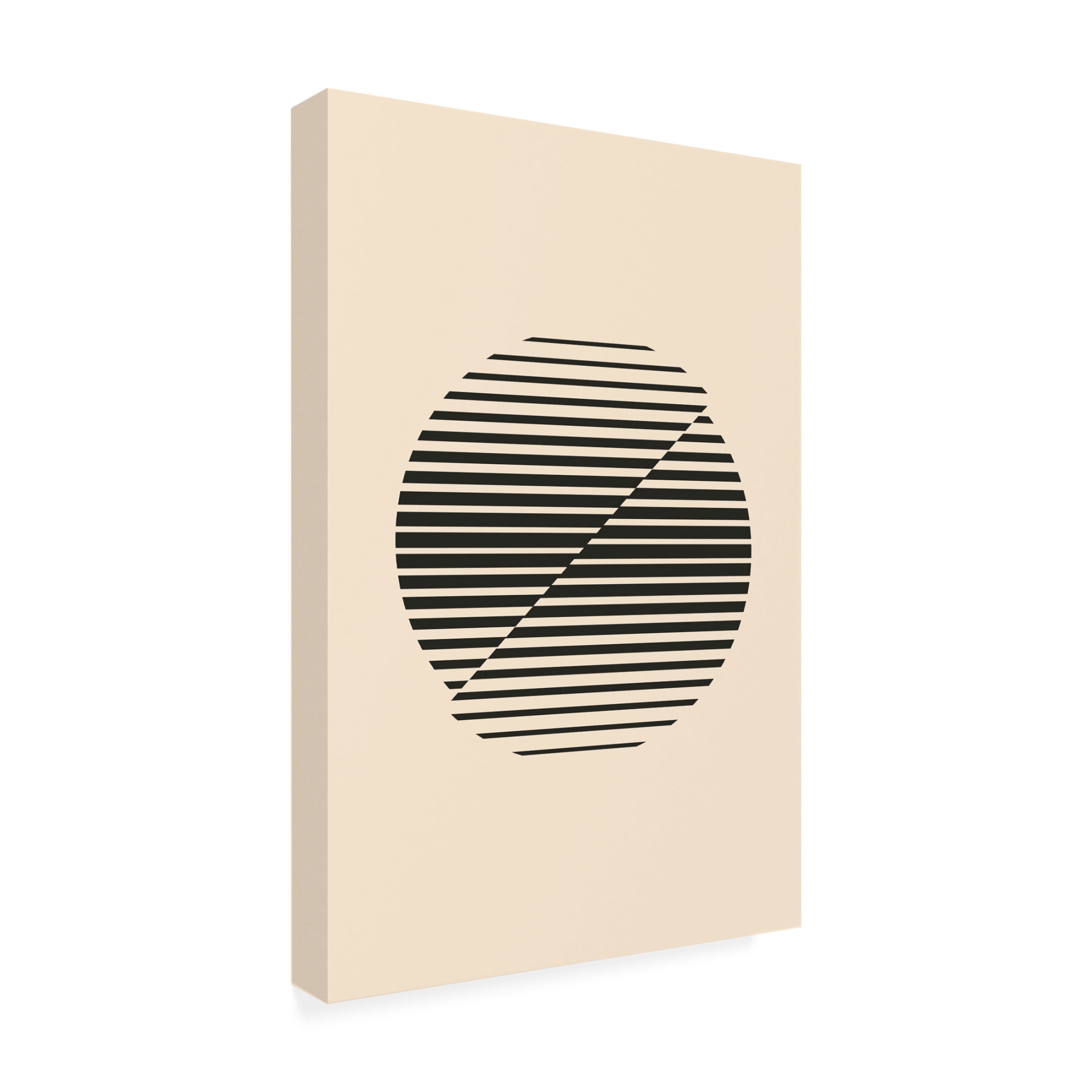 Trademark Fine Art jay stanley  Boho Minimal Shape 2 Canvas Wall Art
