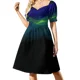 thumbnail image 4 of Vestido de manga corta con efecto supervolcánico, ropa femenina, ropa de mujer, vestidos casuales, 4 of 8