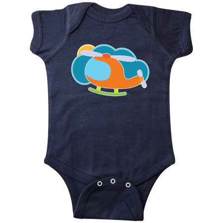 

Inktastic Helicopter For Boys Gift Baby Boy Bodysuit