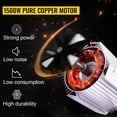 thumbnail image 5 of Dranite 3-in-1 1100lbs Electric Hoist Winch - 110V Power Winch Crane with 25ft Lifting Height, 5 of 6