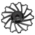 thumbnail image 1 of Bicycle Chain Guide Pulley, Deep Tooth Flexible Rotation Ceramic Bearing Bike Rear Derailleur Wheel  for 8 9 10 11 Speed System Black,Red,Multicolor, 1 of 7