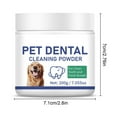 thumbnail image 3 of Pet Oral Cleaning Tooth Powder 200g - Tartar and Stain Remover for Cats and Dogs, Teeth Cleaning Powder, Freshens Breath, Dental Care Solution, 3 of 5