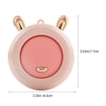 thumbnail image 2 of Personal Fan Portable Rechargeable Cooling Fan Clip on Clothing USB Fan, 2 of 8
