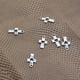 thumbnail image 4 of 100 Piezas de Plata Colgantes Cruz Golpes Resultados de Joyas para la fabricación de 18x10mm, 4 of 9