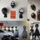 thumbnail image 5 of Soporte de pared para casco NANAGIFTREE para motocicleta, paquete de 2, 5 of 8