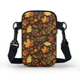 thumbnail image 2 of XYZCANDO Thanksgiving Maple Leaf Cellphone Messenger Handbag for Women Small Purse Crossbody Cell Phone Purse with Strap for Travel Shop Hiking Mini Crossbody Bag Lightweight Small Wallet Pouch, 2 of 7