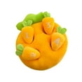 thumbnail image 2 of Juguete para perros de granja de zanahorias con forma de escondite, juguete de peluche para entrenar de los cachorros S, 2 of 8