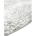 thumbnail image 5 of Unique Loom Sofia Collection Area Rug - Grand (5' 3" x 8' Oval Light Gray/Ivory), 5 of 6