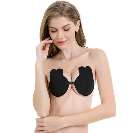 

Adhesive Bra Strapless Sticky Invisible Push up Bra for Backless Dress with Nipple Covers