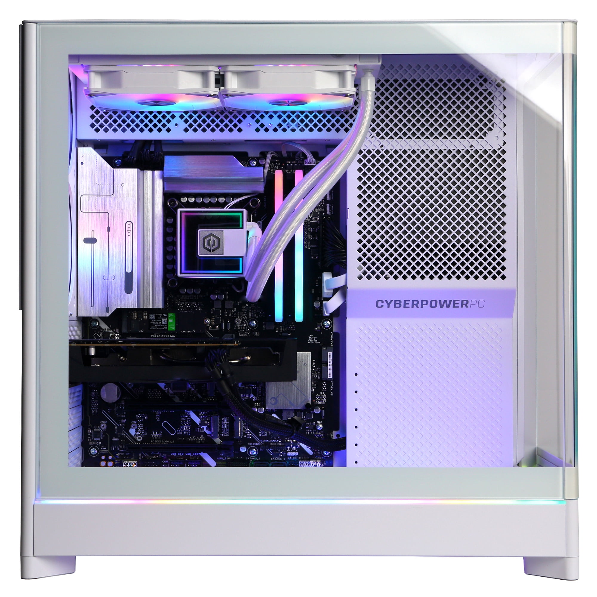 CyberPowerPC Gamer Supreme Gaming PC, Intel Core Ultra 7 265KF, NVIDIA GeForce RTX 5060 Ti 16GB, 32GB DDR5, 2TB SSD, SLC11220CPG