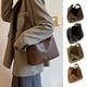 thumbnail image 1 of Xihbxyly Bolso de Mano de Cuero, Diseño de Cuero Flor, Elegante Bolso de Hombro o de Mano, Bolso Multiusos Duradero, Ideal para Ir de Compras, para Oficina, 33 X 30 X 10 Cm, 300 G de Peso., 1 of 7