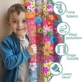 thumbnail image 3 of Blackout Kids Curtains,Boho Bohemia Pioneer Flower Childrens Insulated Curtains Set Of 2,Bedroom Essentials,Toddler Room Decor 42"x63"(106x160cm), 3 of 4