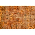 thumbnail image 5 of Vintage Rug, Turkish Rug, 3x2.8 ft Small Rugs, Round Overdyed Rug, Antique Rug, Rugs For Kitchen, Yellow Persian Rug, Small Wool Rug, 12979, 5 of 10