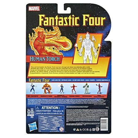Marvel - Legends Series Retro Fantastic Four The Human Torch