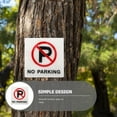 thumbnail image 4 of unbranded Señal De Advertencia De No Estacionar En Acrílico Para Uso En Patios Y Espacios Públicos, 4 of 8