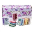 thumbnail image 6 of 24 Pack Scented Wax Melts Wax Square, Scented Wax Melts, Soy Wax Melts for Warmers, Wax Square Set, Baby Powder Wax, 6 of 6