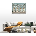 thumbnail image 5 of Farmhouse Bathroom Floral Wall Art Cotton Pictures Wall Decor Bathroom Decor Canvas Painting Prints Home Decor for Bathroom Restroom Bedroom Living Room 16"x12", 5 of 6