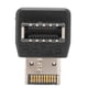 thumbnail image 5 of Adaptador USB3.1 TIPO E Placa base de computadora Adaptador USB3.1 TIPO Codo de dirección de 90 grados (PH74B), 5 of 8
