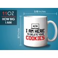 thumbnail image 6 of Progammer Mug White 11oz - Delete Your Cookies - Programmer Debugging Science Coding Geek Nerd HTML Code, 6 of 7