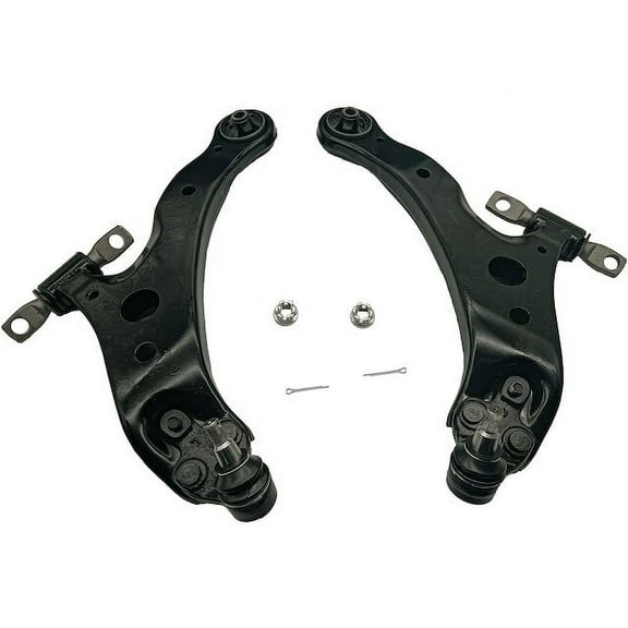 Front Lower Control Arm Kit - 2 Piece - Compatible with 2002 - 2017 Toyota Camry 2003 2004 2005 2006 2007 2008 2009 2010 2011 2012 2013 2014 2015 2016