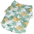 thumbnail image 4 of Camiseta para mascotas estilo hawaiano, disfraz de verano para mascotas, adecuado para perros y gatos pequeños y medianos, 4 of 8