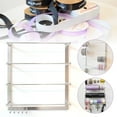 thumbnail image 3 of Thread Holder Organizer Wire Spool Rack Ribbons Roll Storage Sewing Tool Silver, 3 of 20